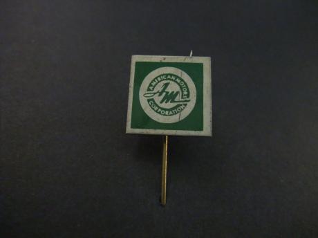 ( AM) American Motors Corporation (autofabrikant) groen logo